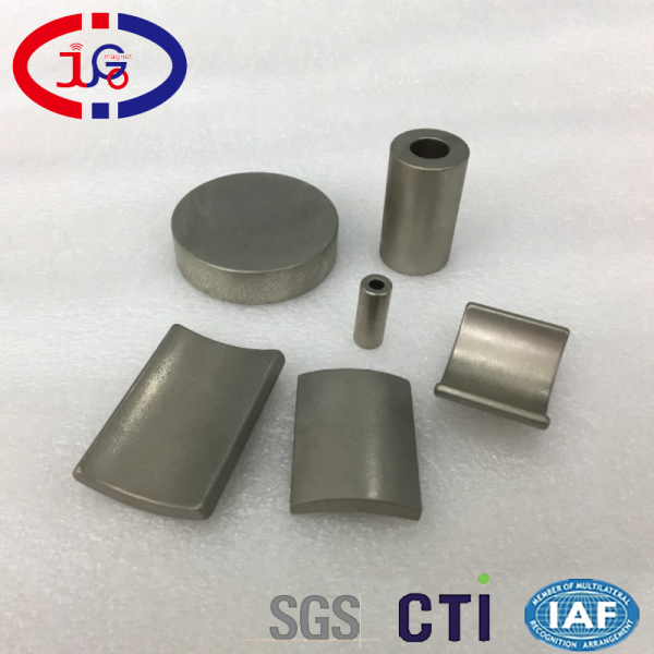 第二代稀土永磁材料定制 高档音响钐钴磁铁片 高性能永磁直流电机磁瓦直供