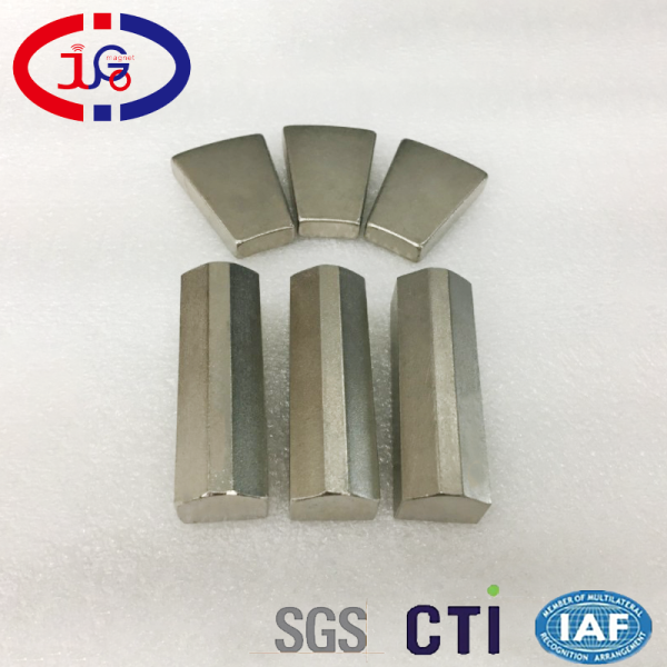耐高温Sm2Co钐钴磁铁 永磁直流电机磁瓦 异形高温磁 东莞巨高钐钴磁铁定制厂