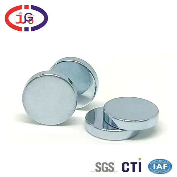 9*1.8圆形磁铁 N40强力磁铁片 镀锌强磁电子悬浮定位磁铁加工定制